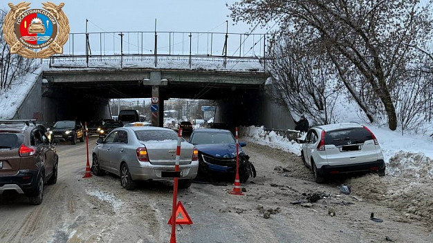 В Иванове 19-летний водитель госпитализирован после ДТП на 8-й Завокзальной